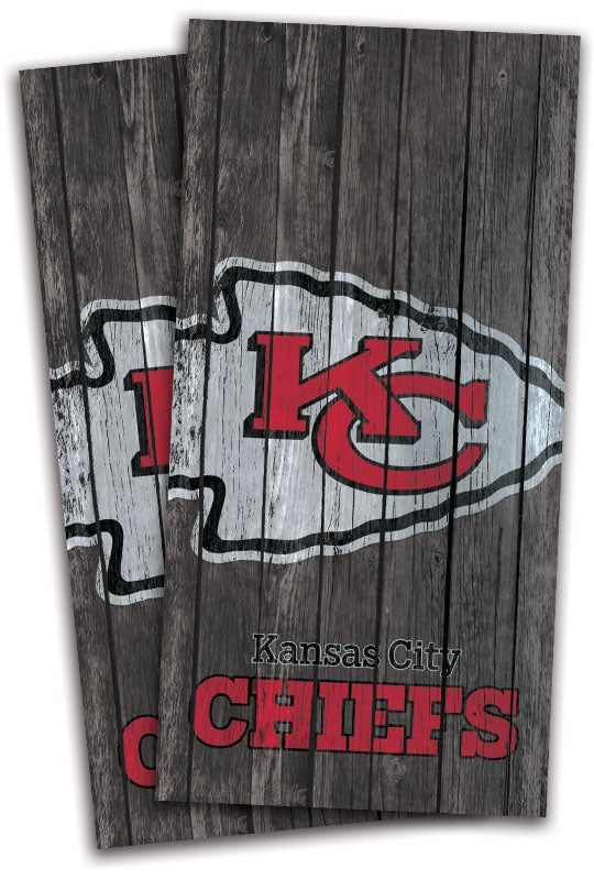 Kansas City Chiefs Cornhole Board Wraps - Vinyl Decals, Wrap