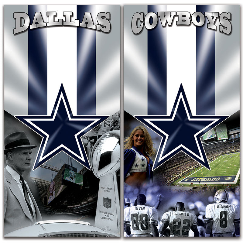 Dallas Cowboys Cornhole Wraps – Cornhole Garage
