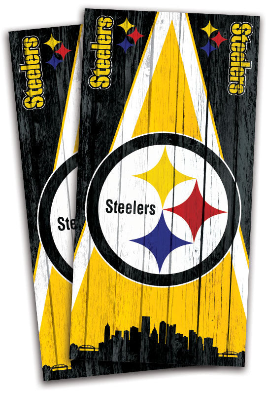 Pittsburgh Steelers Cornhole Board Wraps